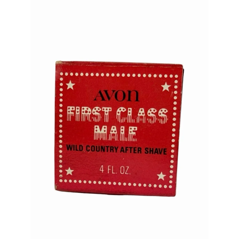 Vintage 1970's Avon First Class Male 4-Fl Oz Liquid Lotion With box Empty